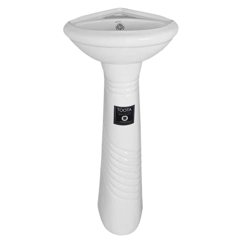 RP-3019 روشویی گوشه دار ساده توتا (TOOTA)